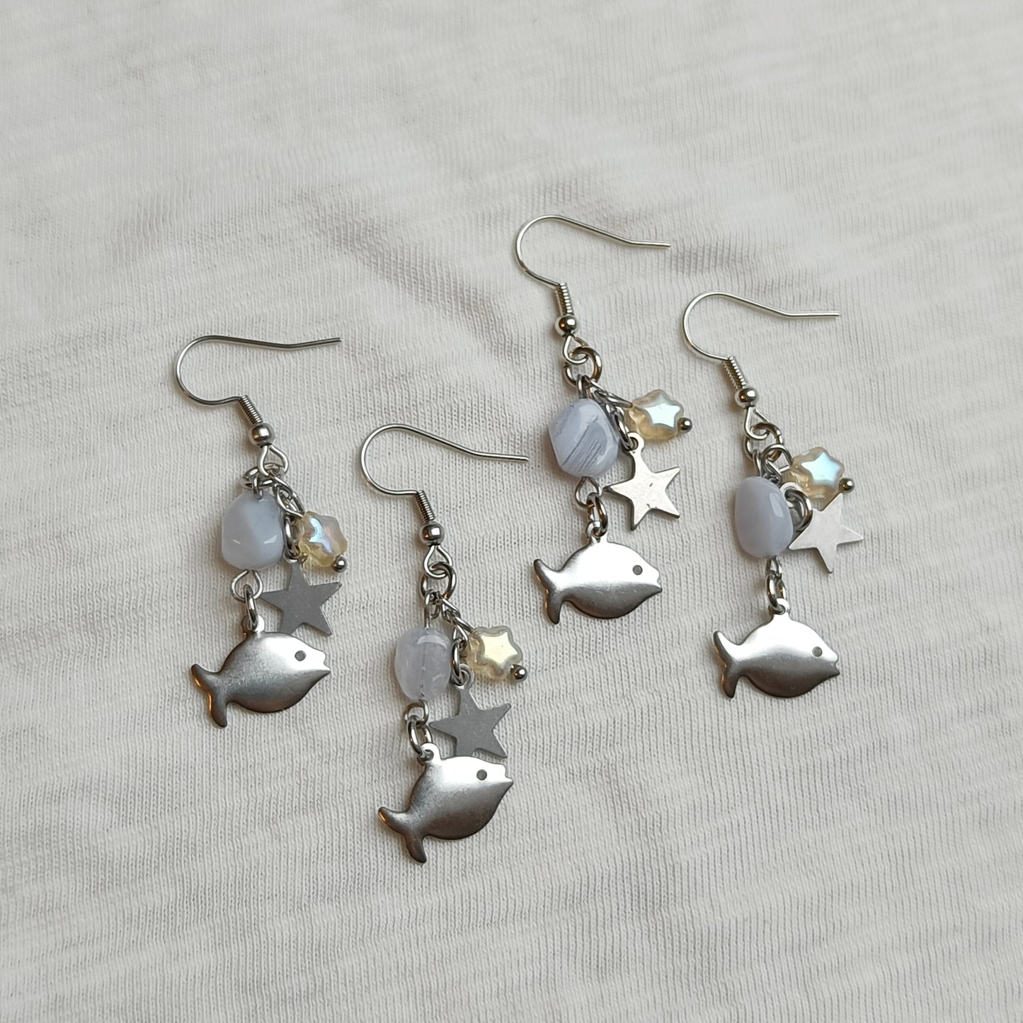 STAR FISH EARRINGS - simple earrings