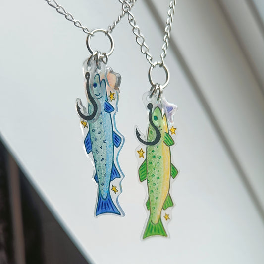 FISH CHARM NECKLACES