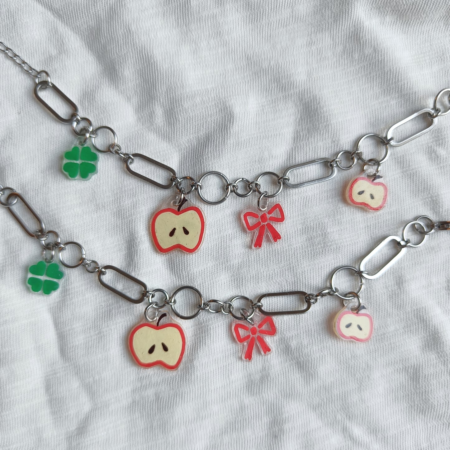 APPLE CHARM BRACELETS