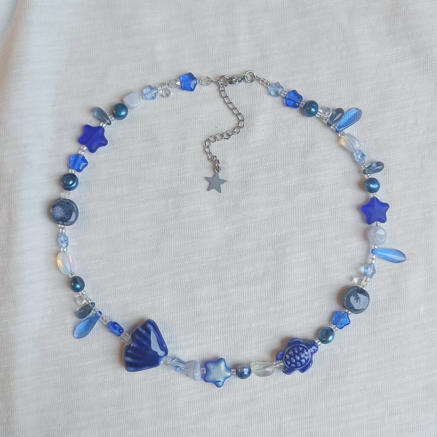 BLUE SEA NECKLACE