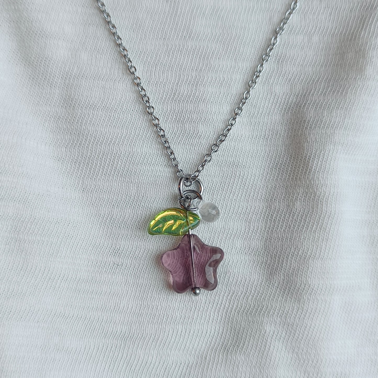 PLUM NECKLACE - simple chain necklace