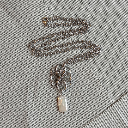 ACE OF SPADES CHAIN NECKLACE