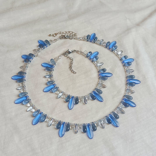 RUNNING WATER SET - NECKLACE & BRACELET